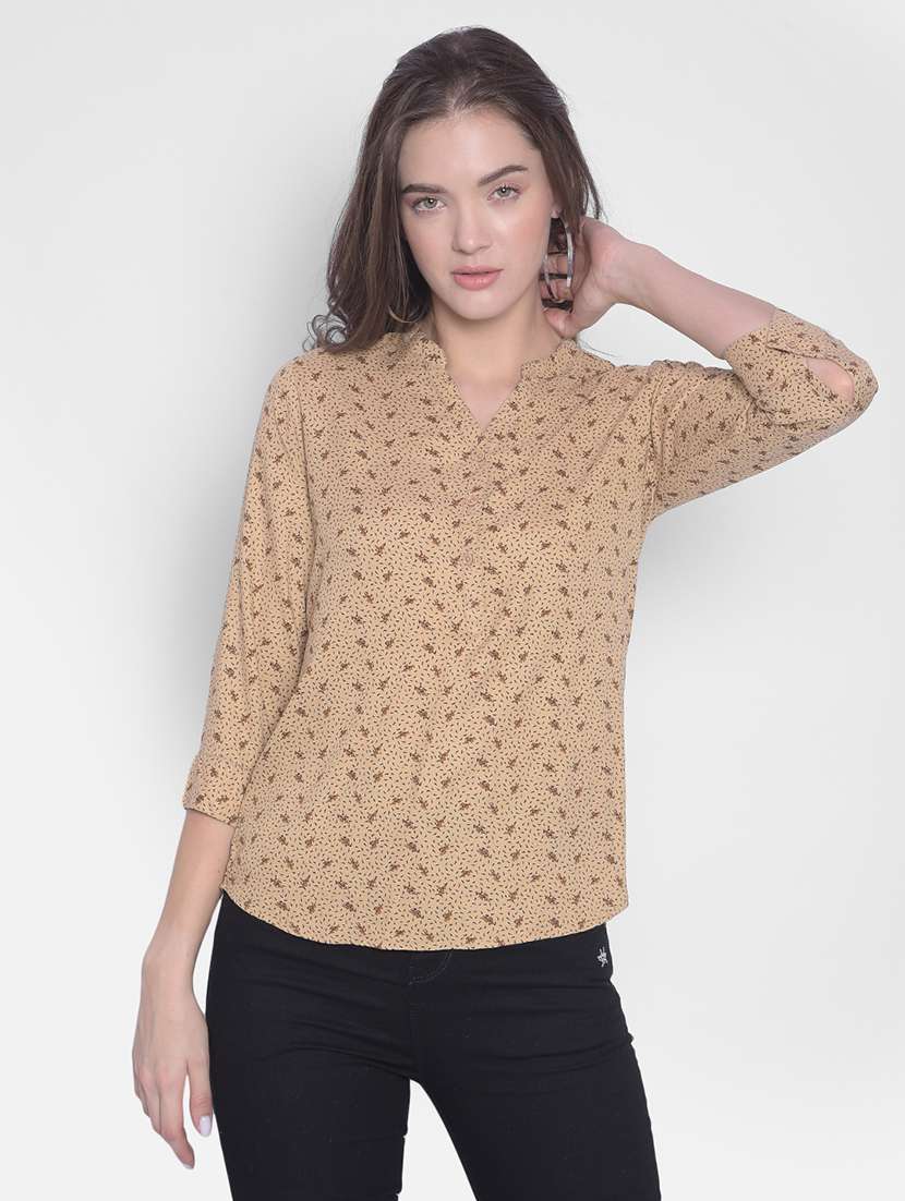 women printed high low top - 21248176 - Zoom Image - 0