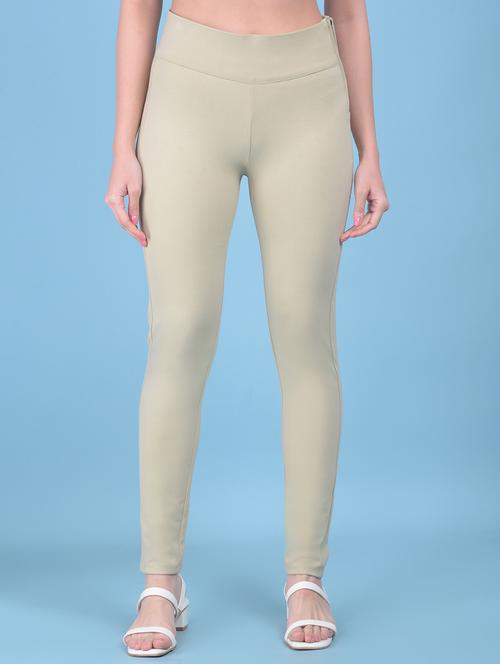 beige cotton leggings - 21248208 -  Standard Image - 0