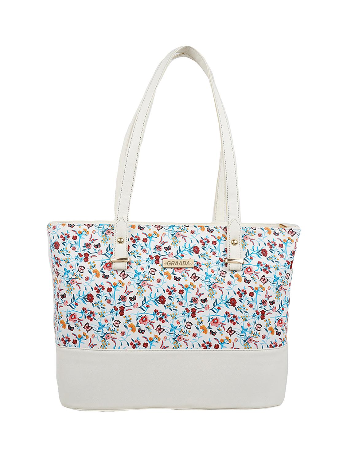 women floral printed handbag - 21248584 - Zoom Image - 0
