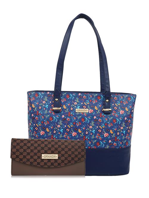 women floral printed combo handbag - 21248595 -  Standard Image - 0