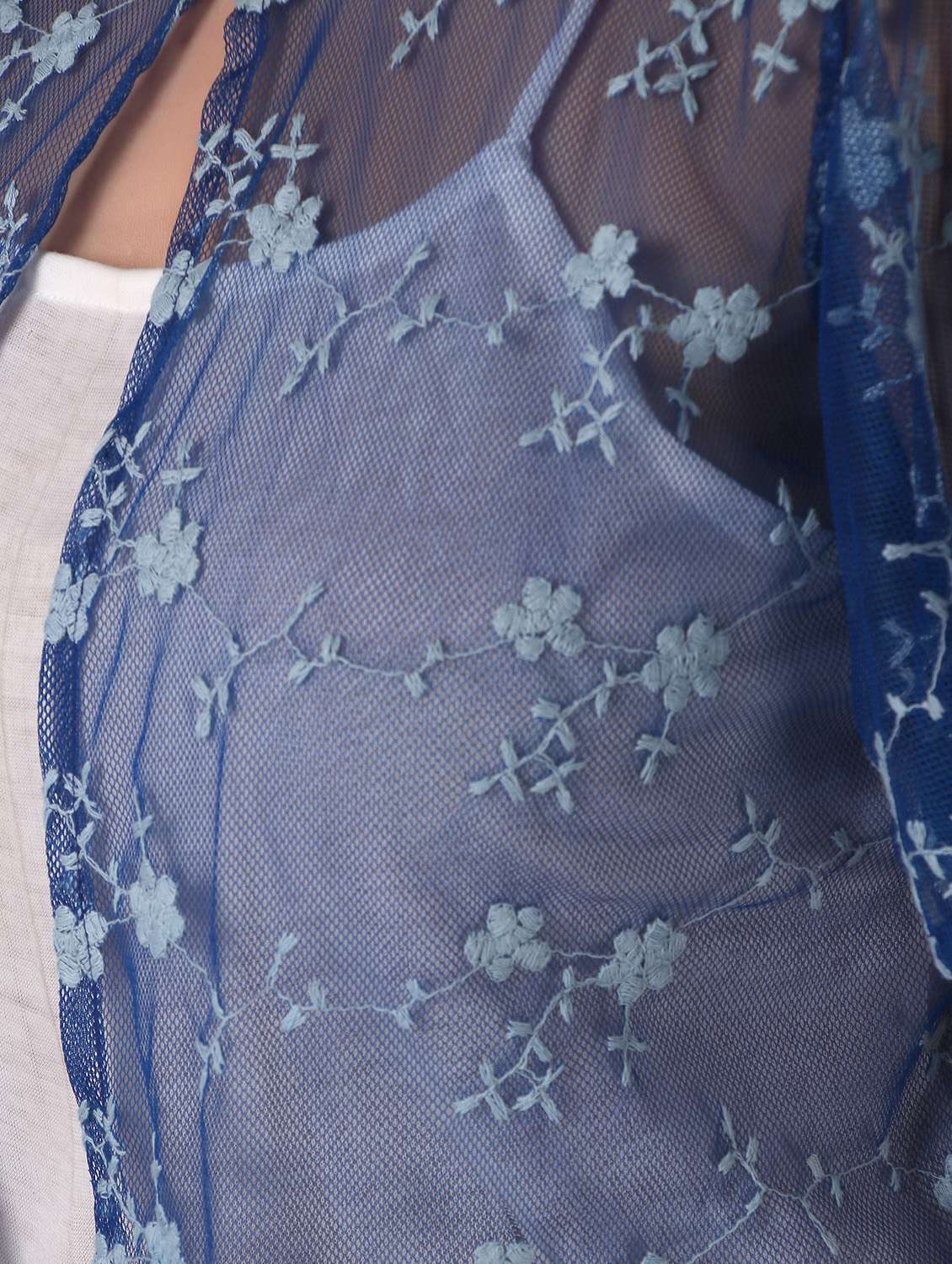 blue lace regular shrug - 21249215 -  Standard Image - 5