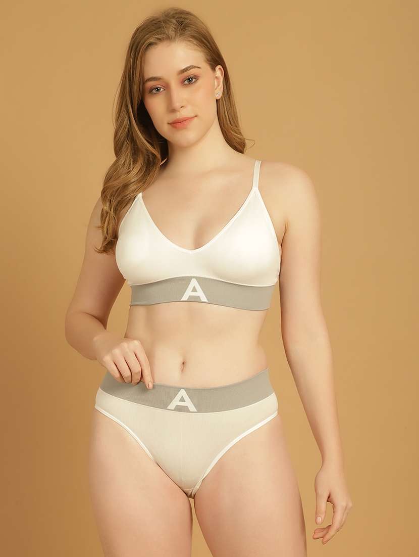 women cotton bras and panty set - 21249298 - Standard Image - 3