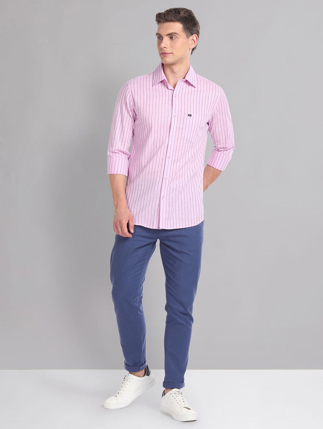 men long sleeved casual shirt - 21252745 - Standard Image - 3