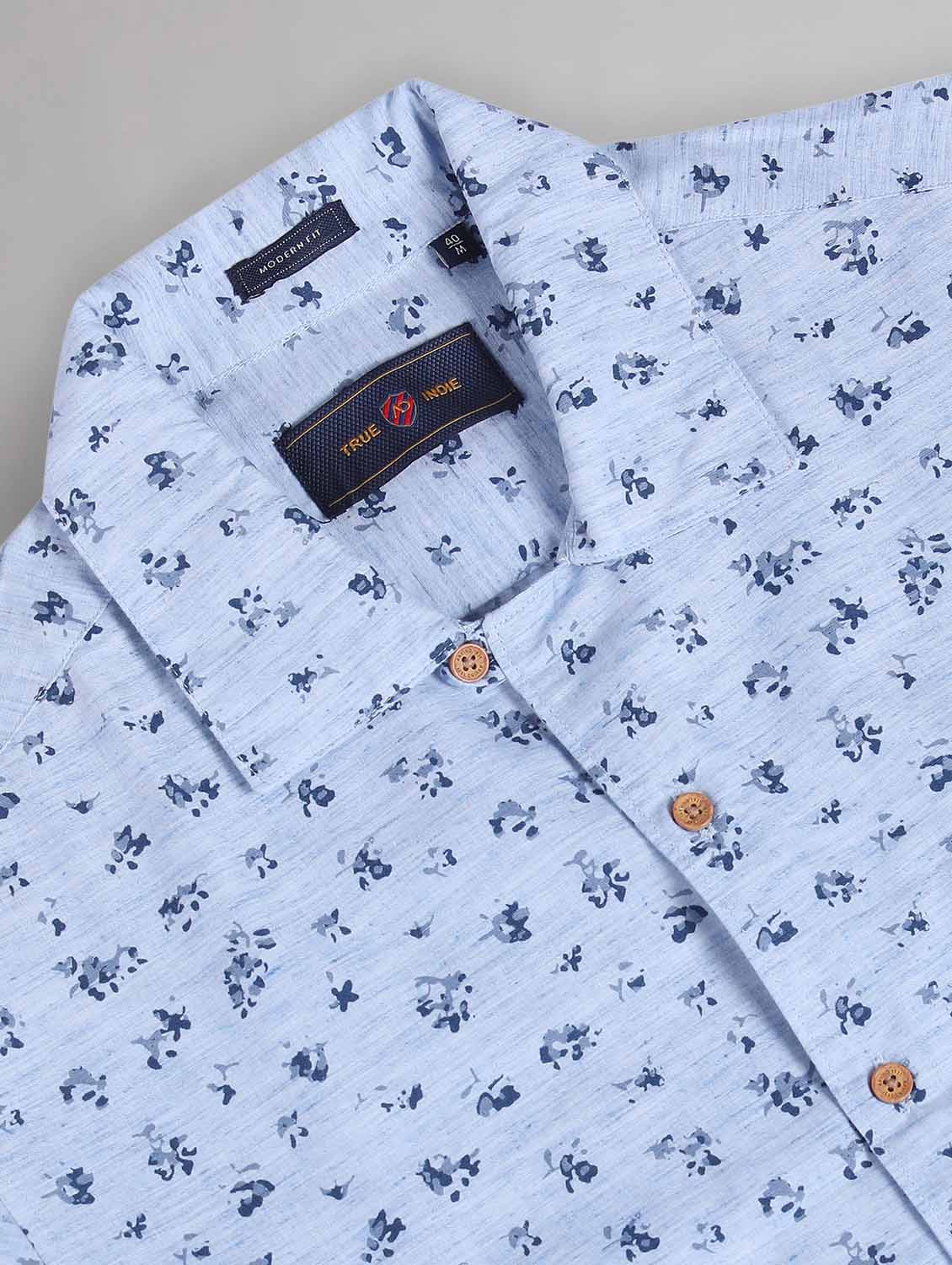 men short sleeved casual shirt - 21252788 - Standard Image - 3