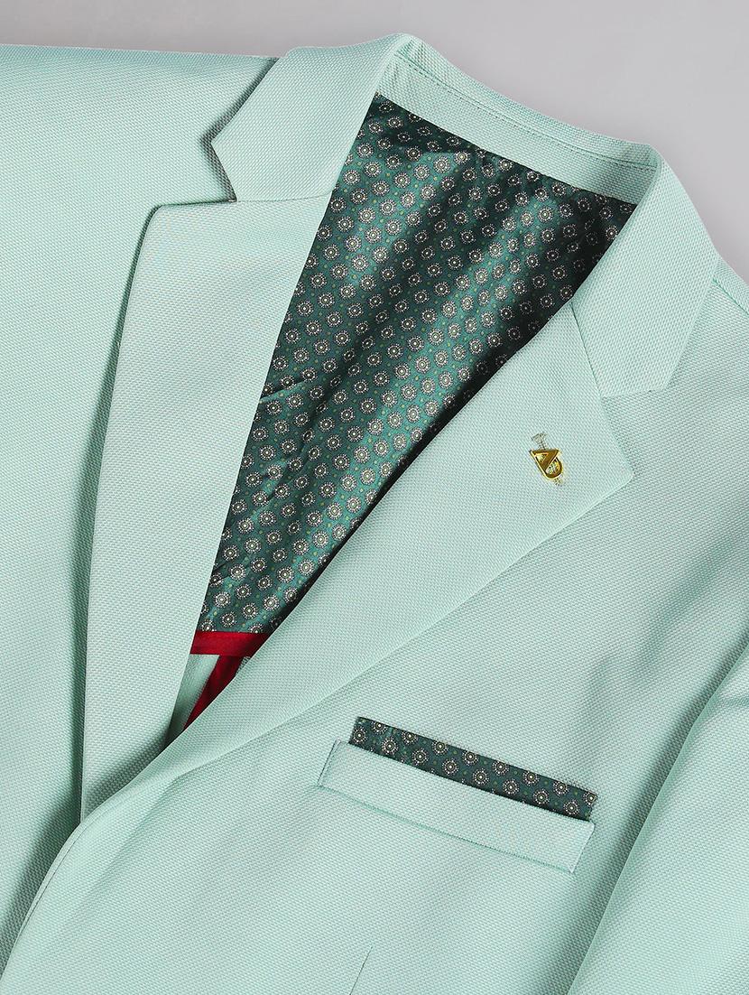 men solid single breasted formal blazer - 21252812 - Standard Image - 5