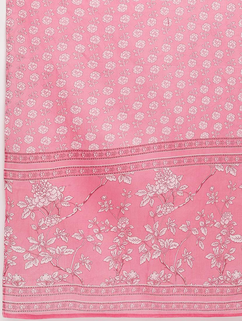 women pink kurta palazzo set with dupatta - 21252900 - Standard Image - 5