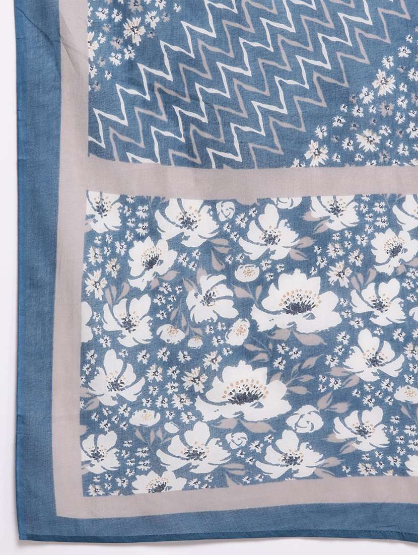 women blue kurta pant set with dupatta - 21252908 -  Standard Image - 5