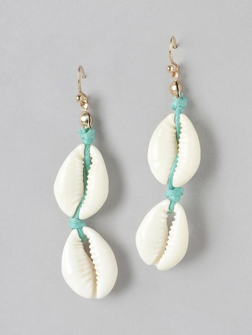 quirky artificial beads drop earrings - 21253022 - Standard Image - 0