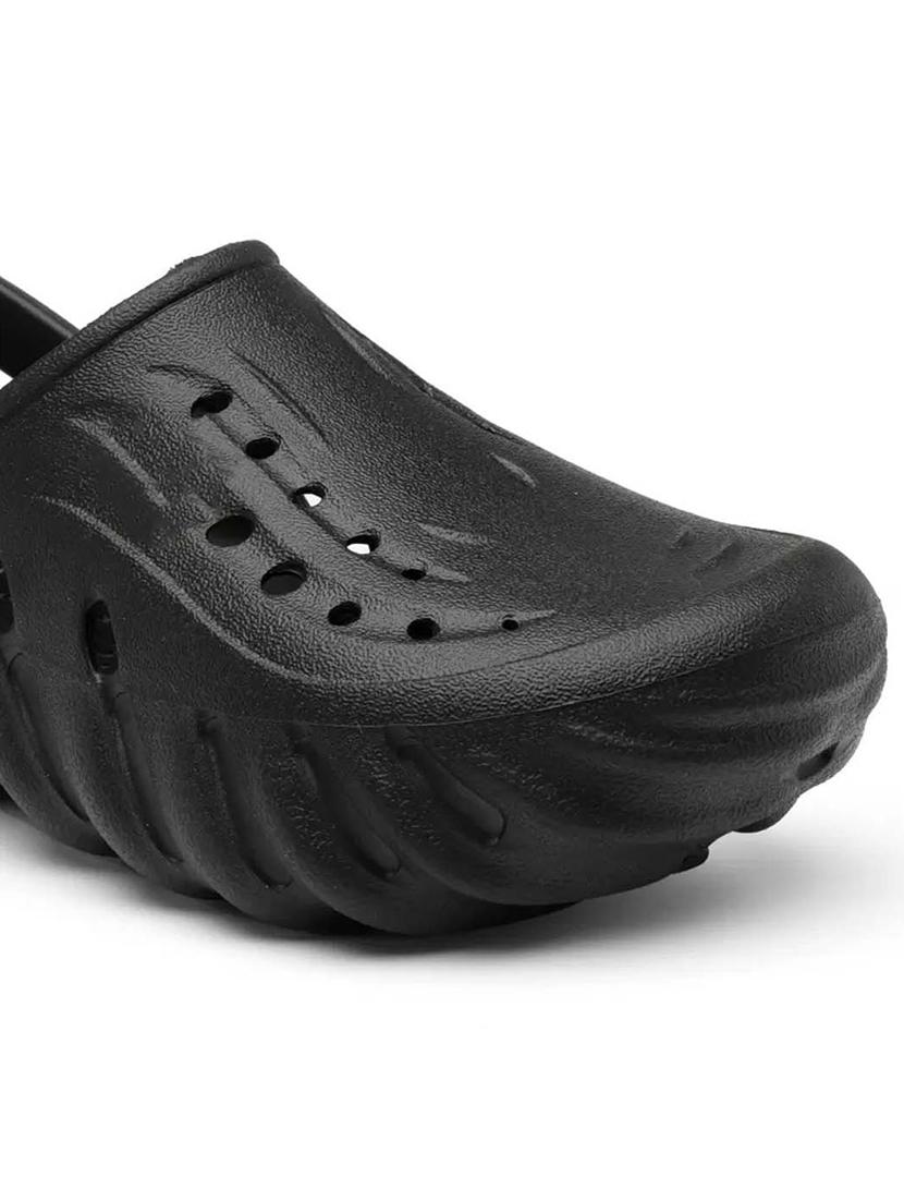 black solid crocks with slingback - 21253289 - Standard Image - 3