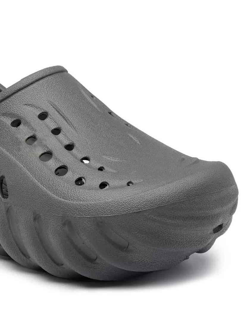 grey solid crocks with slingback - 21253290 - Standard Image - 3