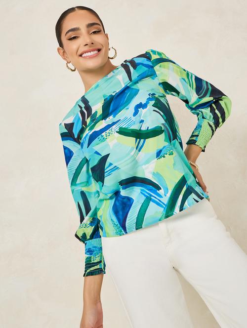women mint green regular top - 21253326 -  Standard Image - 0