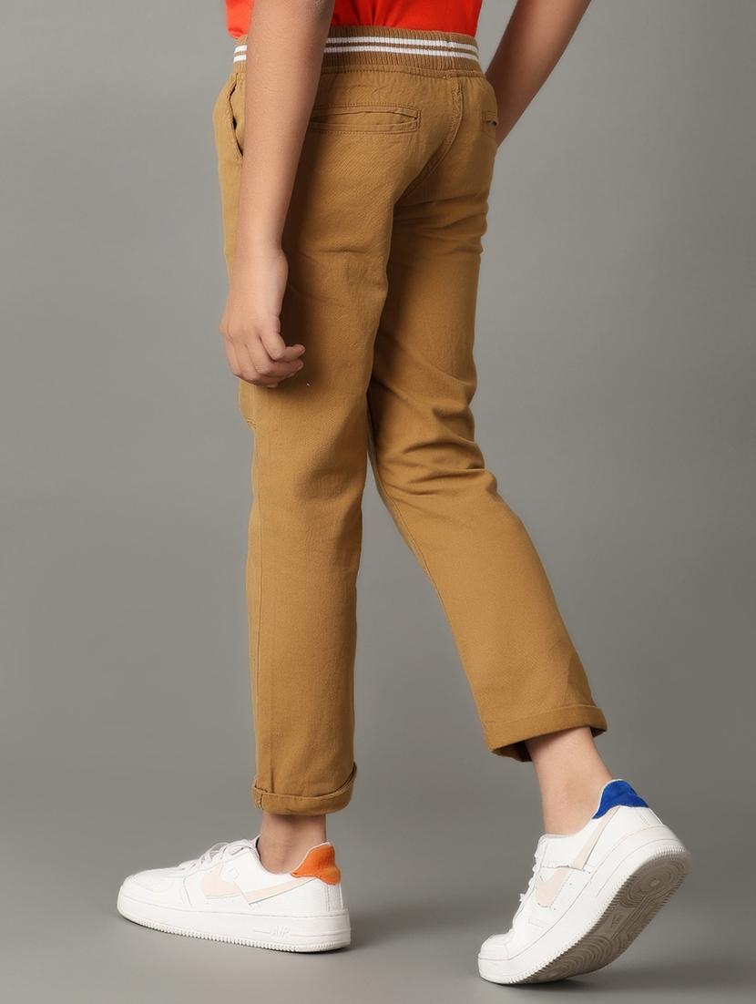 brown cotton cargos trouser - 21254833 - Standard Image - 3