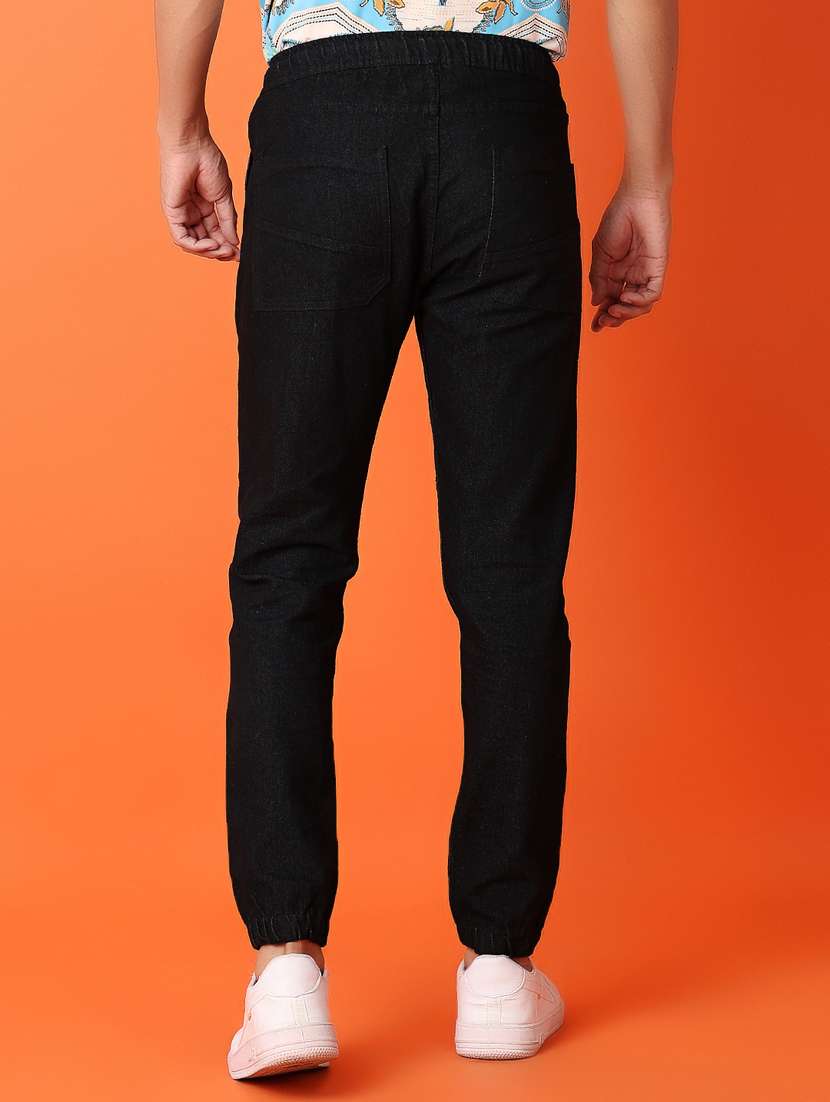 men black jogger fit jean - 21255262 -  Standard Image - 3