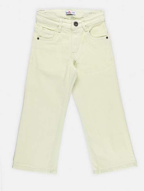 girl solid high rise jean - 21255753 -  Standard Image - 0