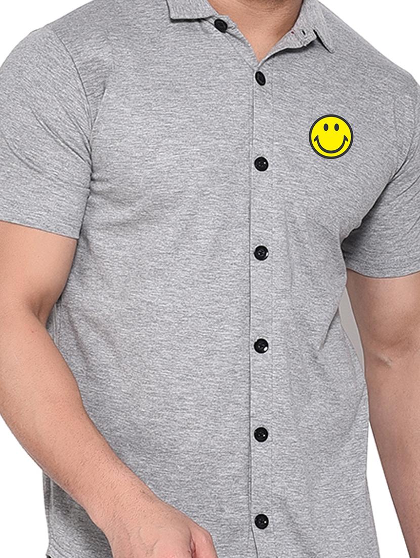 men short seleeved casual shirt - 21256664 - Standard Image - 3