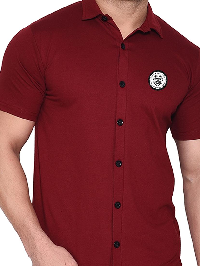 men short seleeved casual shirt - 21256692 - Standard Image - 3