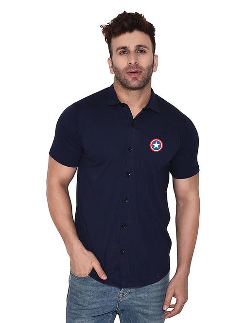 men short seleeved casual shirt - 21256701 - Standard Image - 0