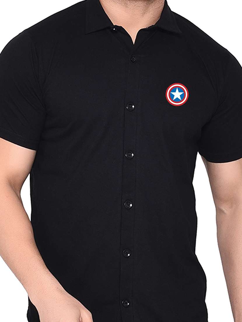 men solid casual shirt - 21256705 - Standard Image - 3