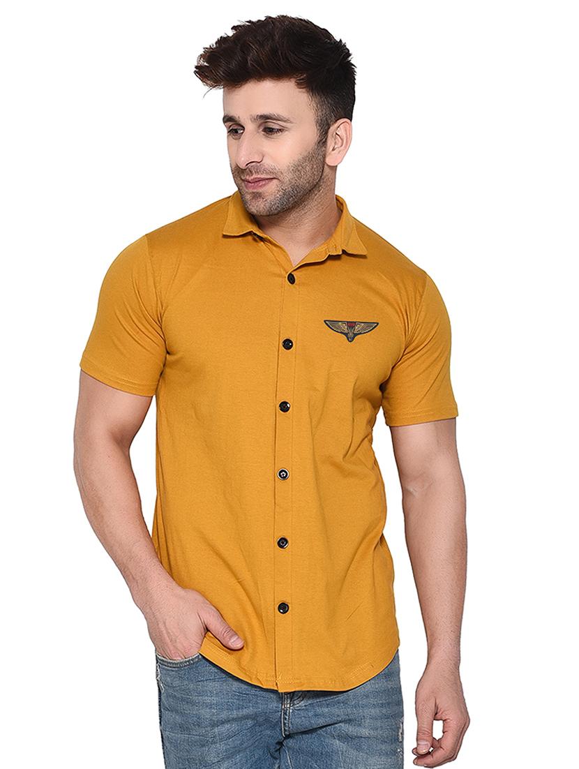 men solid casual shirt - 21256711 -  Zoom Image - 0