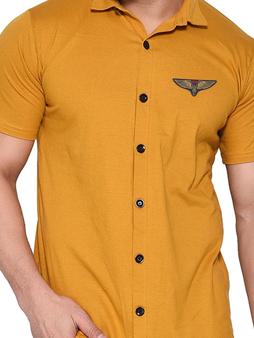 men solid casual shirt - 21256711 - Standard Image - 3