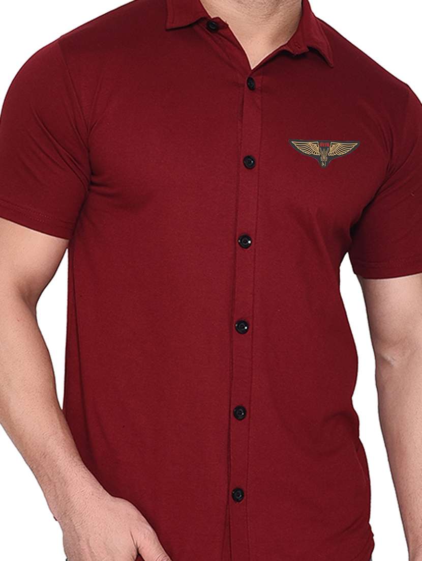 men solid casual shirt - 21256714 - Standard Image - 3