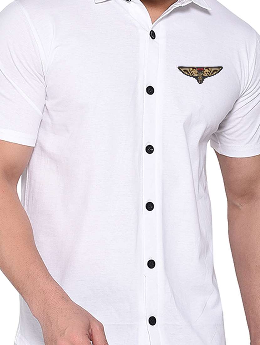 men solid casual shirt - 21256715 -  Standard Image - 3