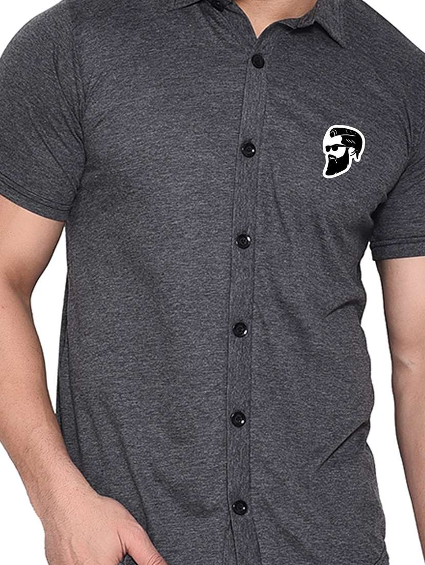 men solid casual shirt - 21256717 - Standard Image - 3