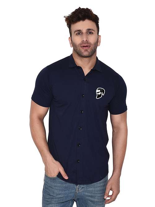 men solid casual shirt - 21256723 - Standard Image - 0