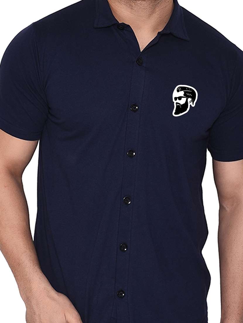 men solid casual shirt - 21256723 - Standard Image - 3
