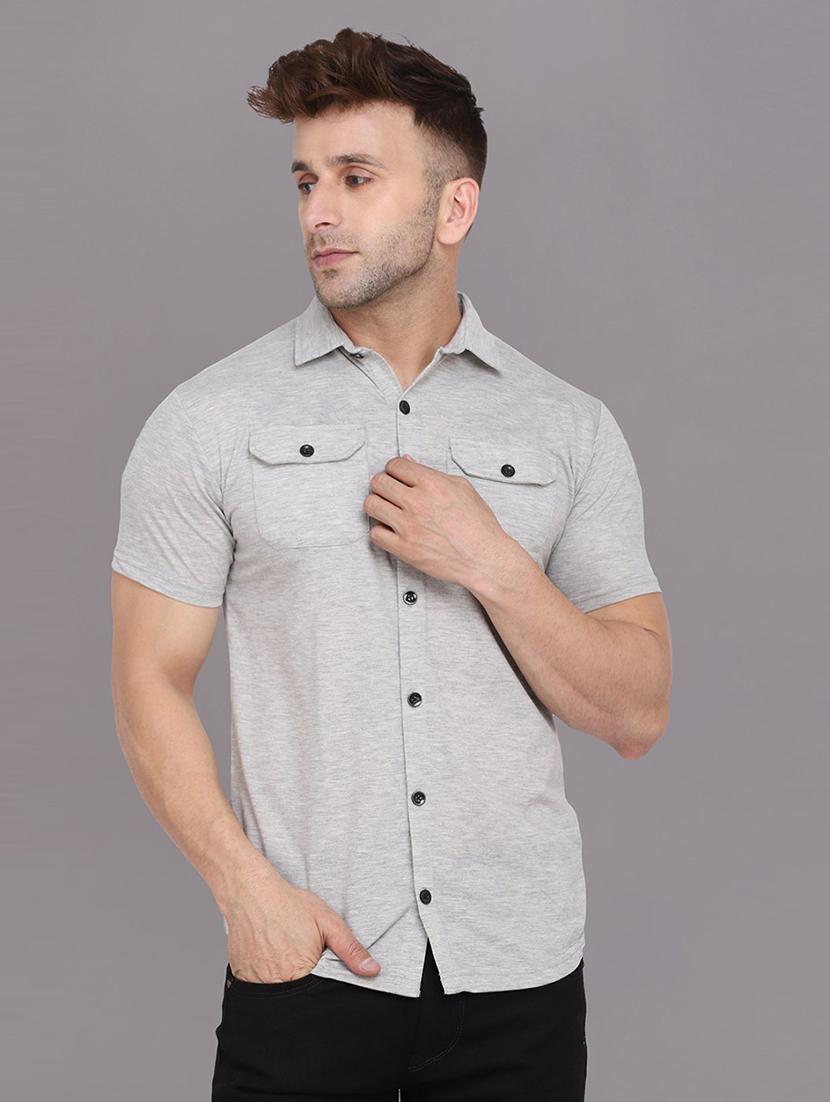 men solid casual shirt - 21256740 - Zoom Image - 0