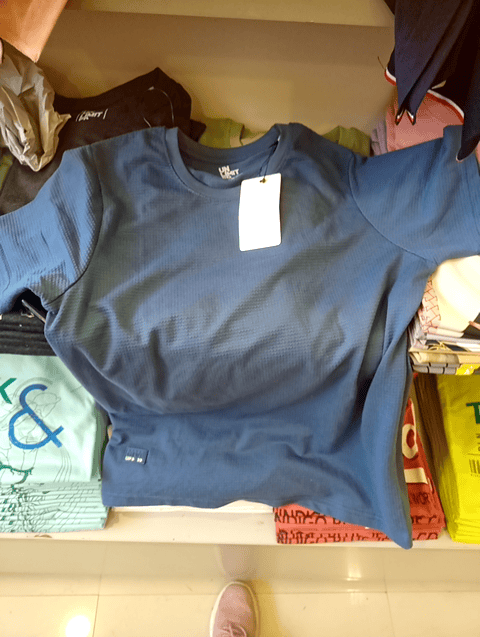 teal pc waffle knit tshirt - 21260161 -  Standard Image - 0