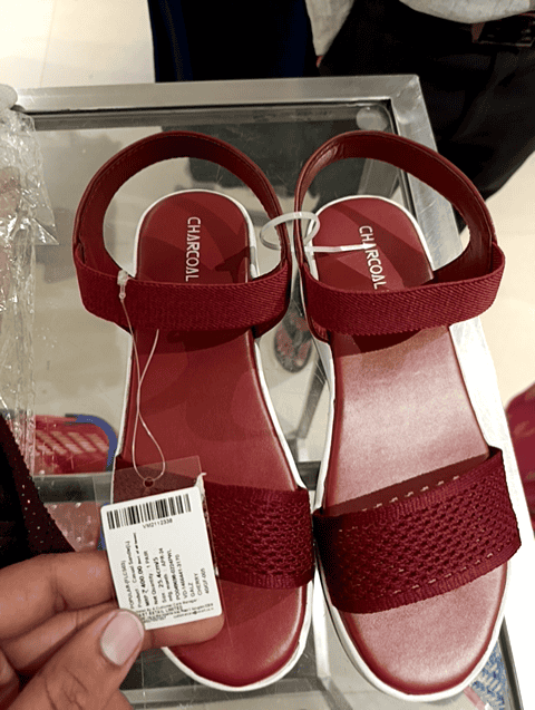 cherry pvc sandals - 21260172 - Standard Image - 0