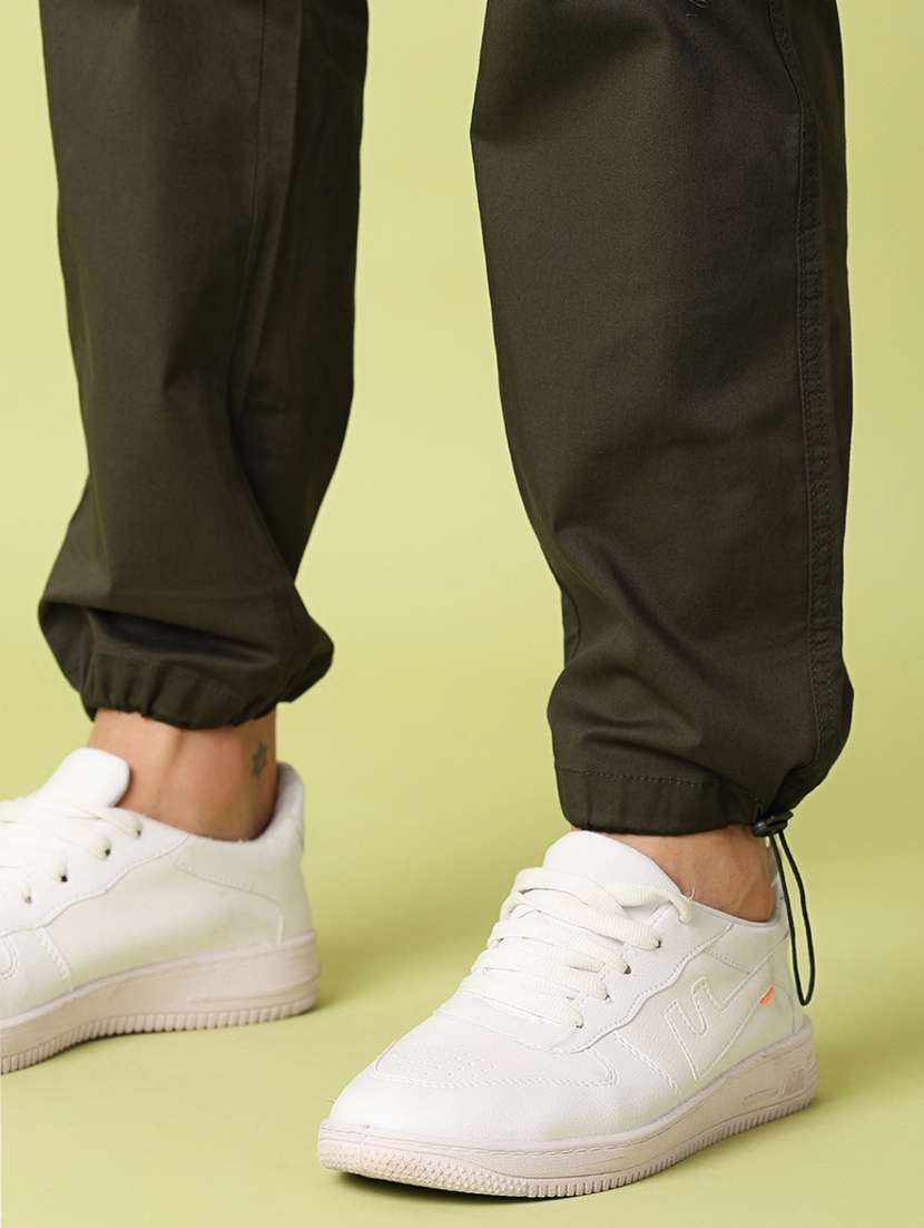 men mid-rise solid cargo - 21260865 -  Standard Image - 5