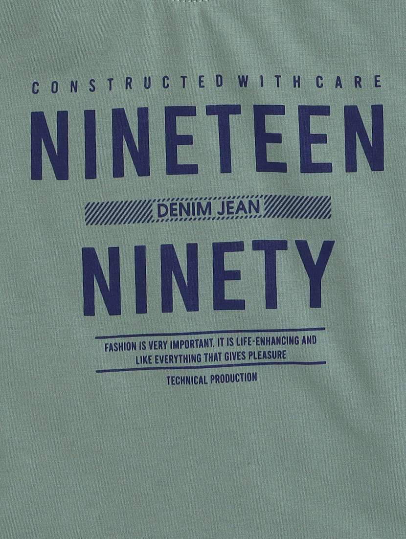 boys front print cotton t-shirt - 21261940 -  Standard Image - 3