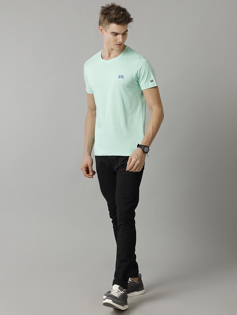 men solid short sleeve t-shirt - 21262152 - Standard Image - 3