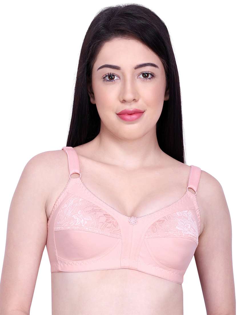 wome lace detailed t-shirt bra - 21262647 -  Zoom Image - 0