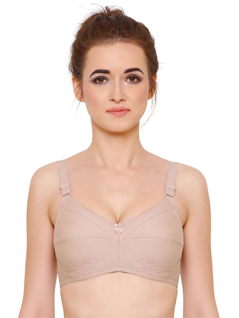 pack of 2 multi colored solid bra - 21262823 -  Standard Image - 3