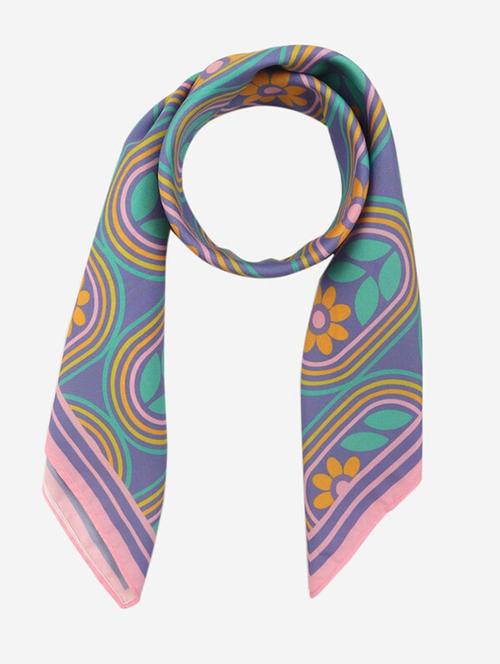 women printed scarf - 21263177 - Standard Image - 0