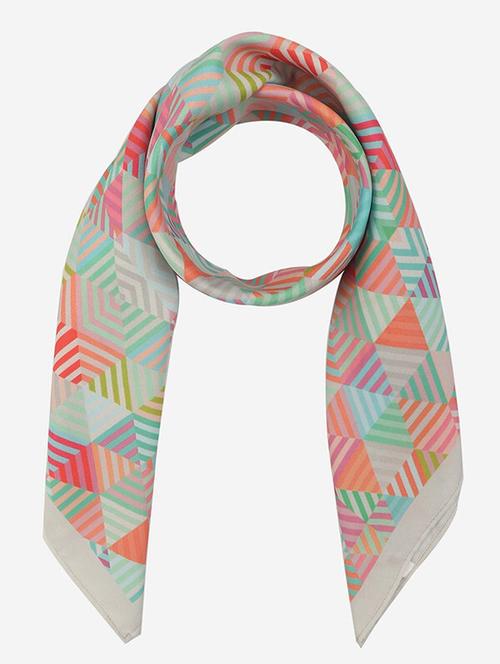 women printed scarf - 21263252 - Standard Image - 0