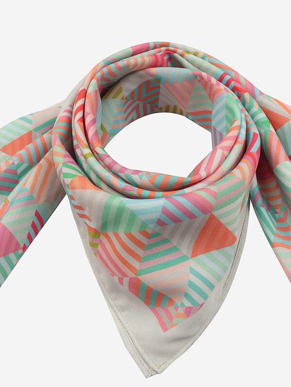 women printed scarf - 21263252 - Standard Image - 3