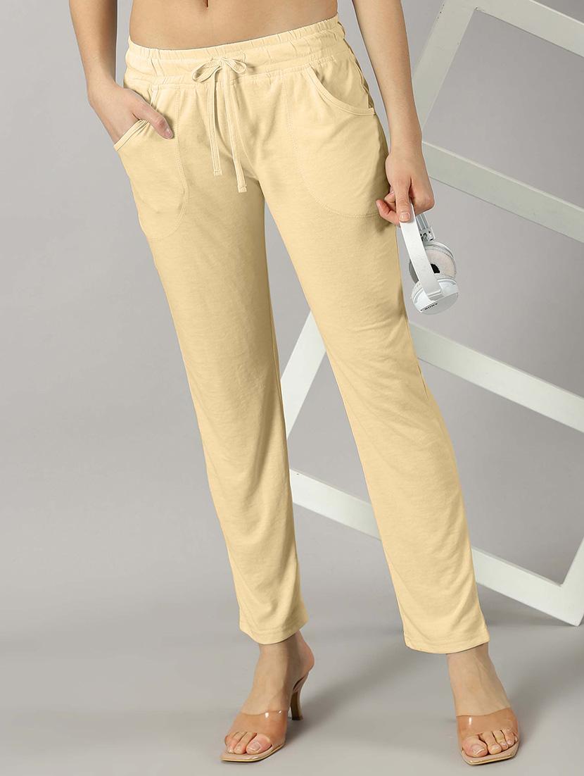 yellow polyester cigarette pants - 21264876 - Zoom Image - 0
