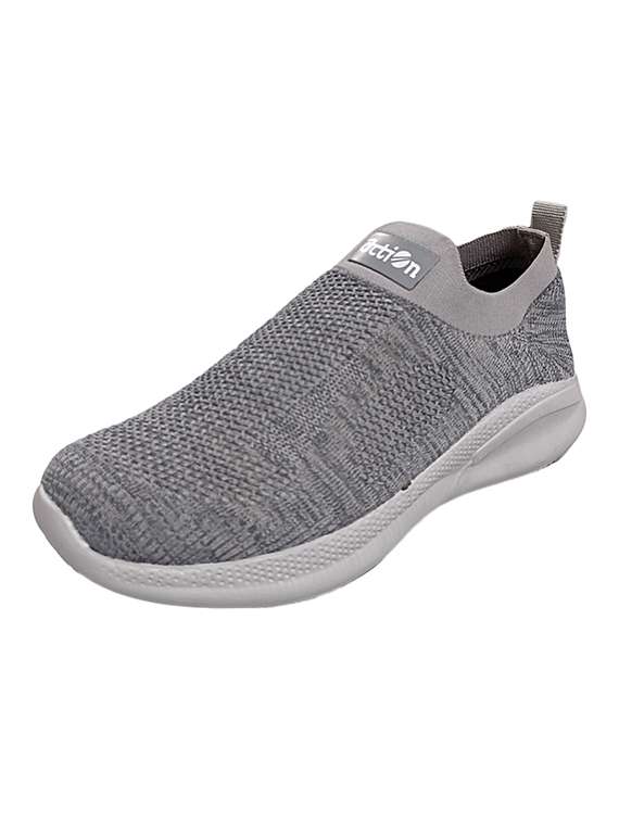 grey slip on shoes
