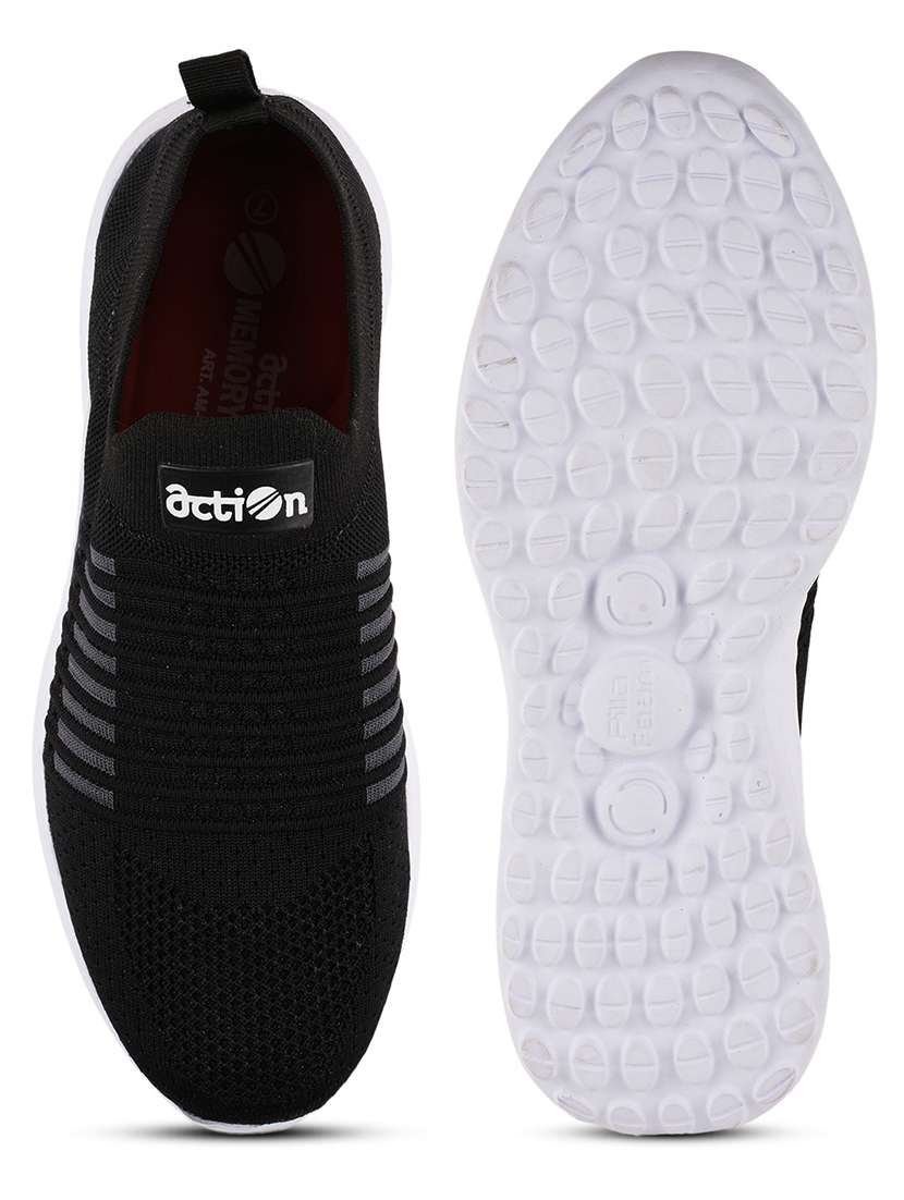 men black sport shoes - 21265915 -  Standard Image - 3