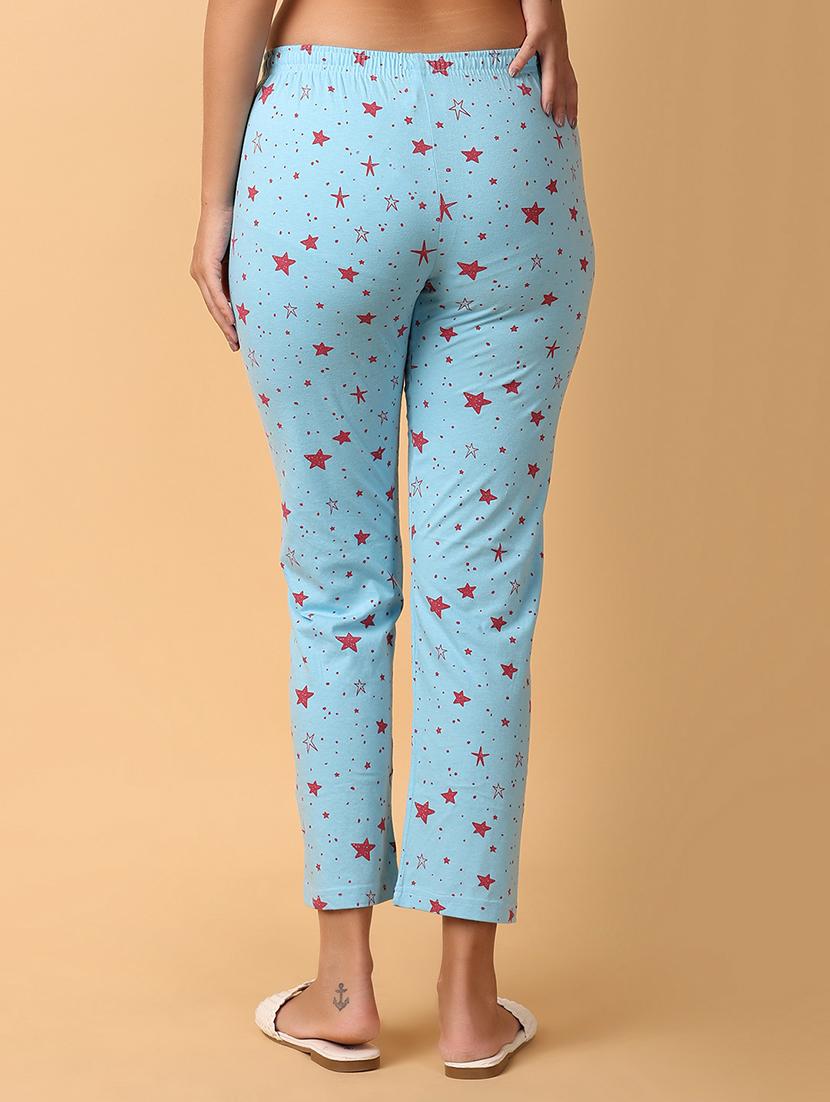 women mid-rise printed pajama - 21266206 - Standard Image - 3