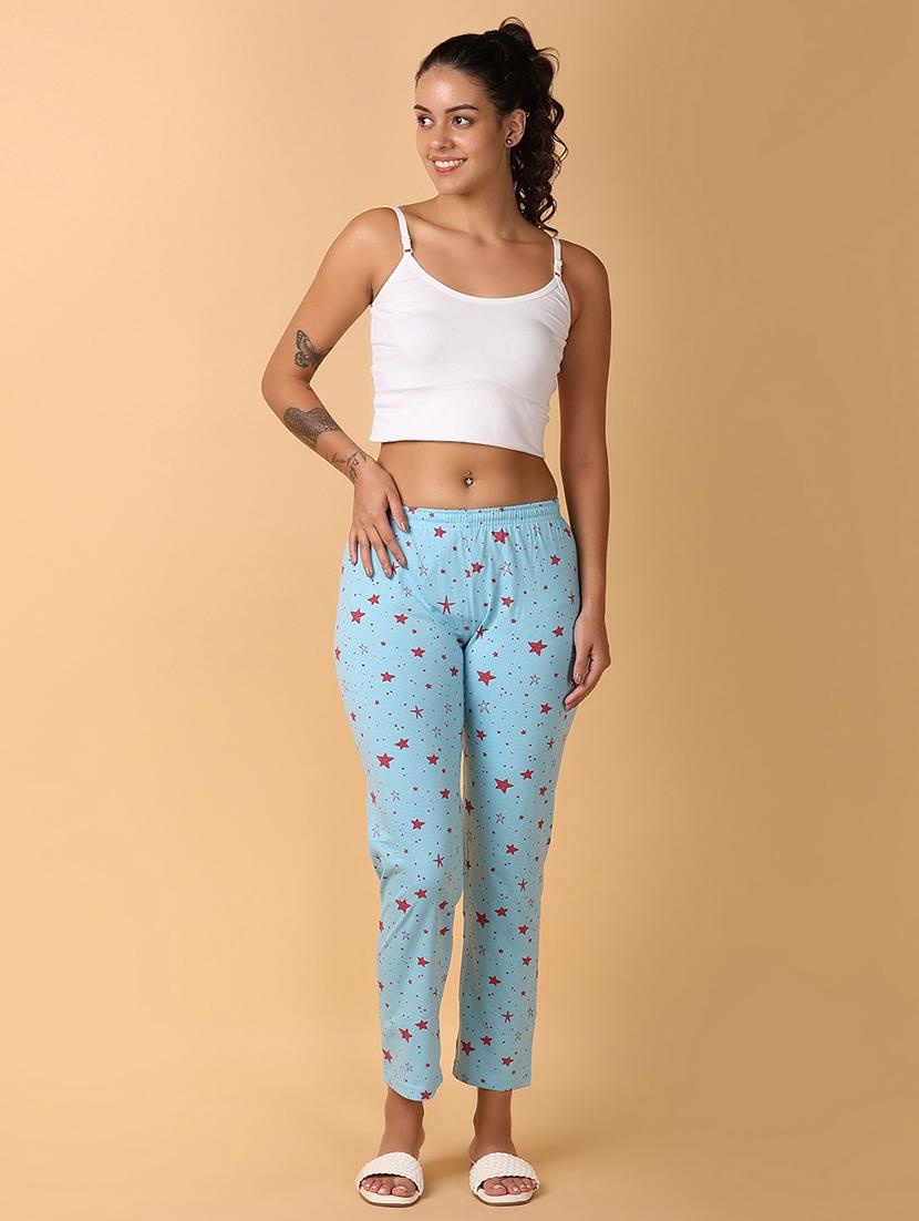 women mid-rise printed pajama - 21266206 - Standard Image - 5