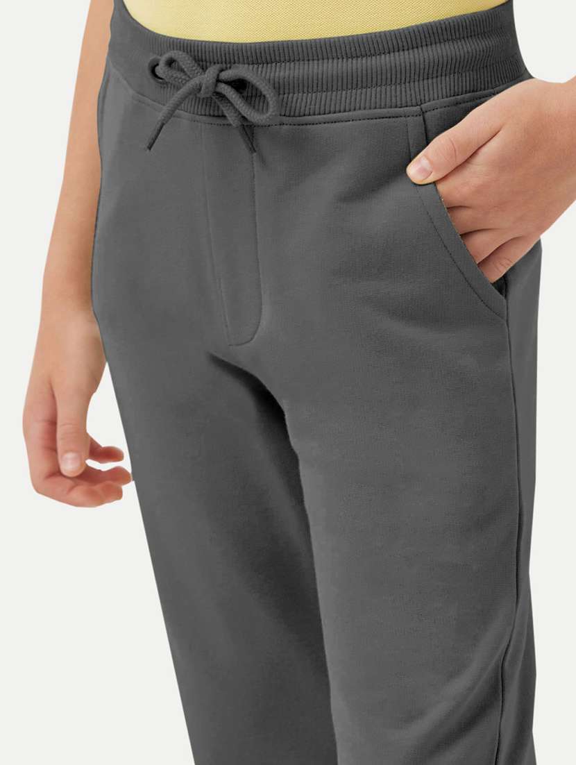 boys solid casual jogger - 21268477 - Standard Image - 3