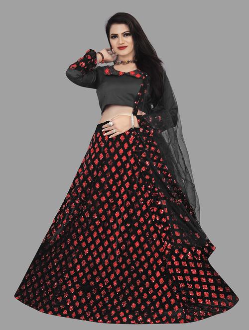 women semi-stitched lehenga choli with dupatta - 21270783 - Standard Image - 0