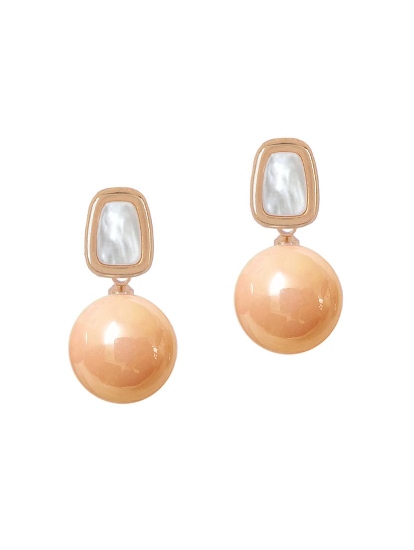 orange drop studs earring - 21271032 - Zoom Image - 0