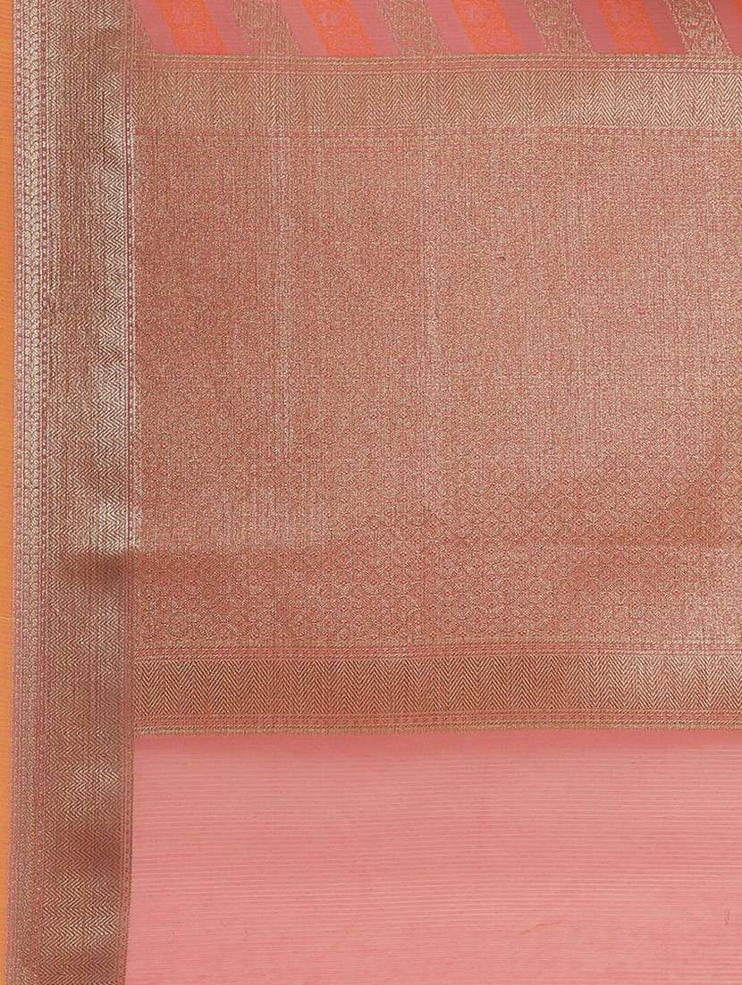 women self design handloom saree with blouse - 21271388 - Standard Image - 3