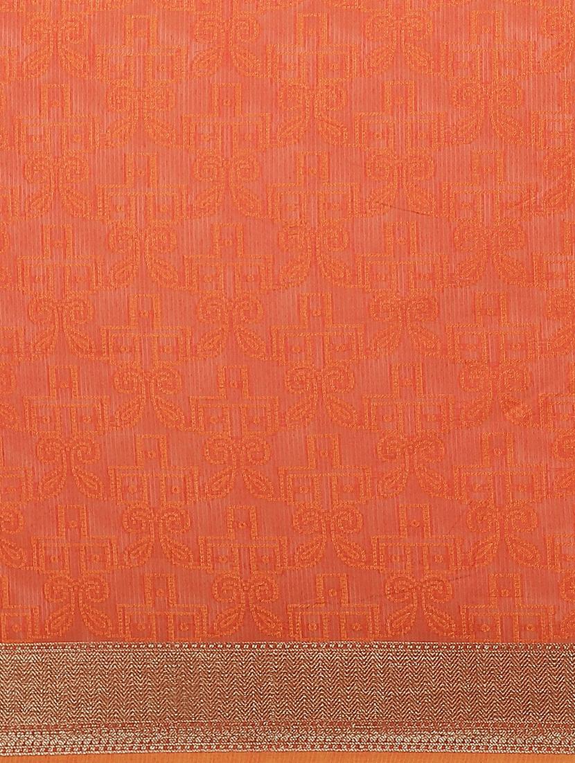 women self design handloom saree with blouse - 21271402 - Standard Image - 3